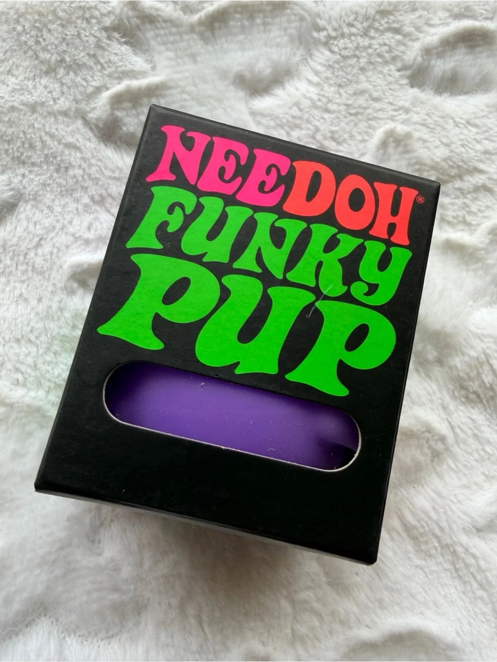 💜🐶 **NEW IN BOX! NEEDOH FUNKY PUP** PURPLE🐶💜 DOG